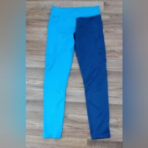 Athletic Works Two Tones Leggings, Size L (10-12)